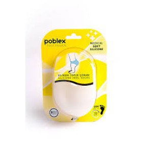 POBLEX SİLİKON TOPUK ÇORABI