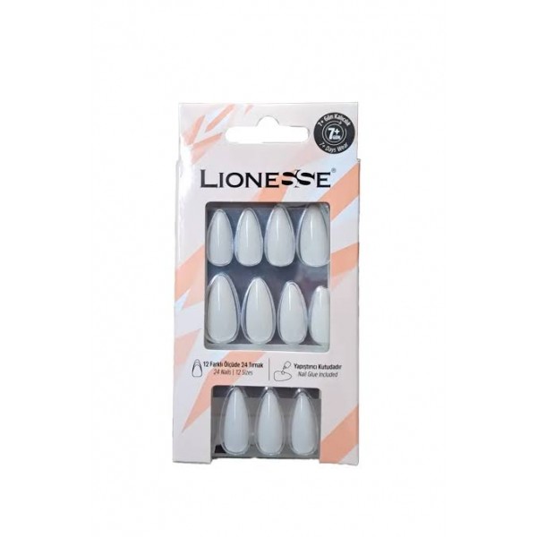 TARKO LIONESSE TAKMA TIRNAK A-90 24 LÜ BEYAZ