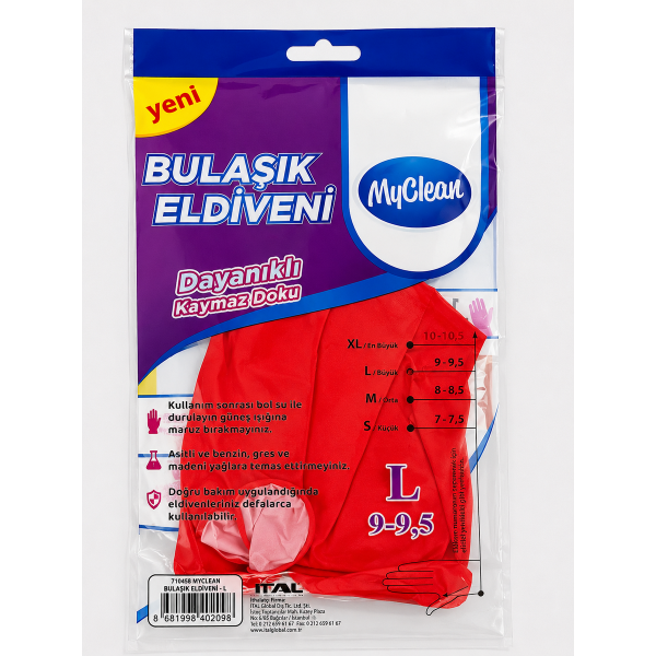 MYCLEAN BULASIK ELDIVENI LARGE 30X8