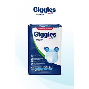 GIGGLES EMICI KÜLOT HASTA BEZI XXL 4X30