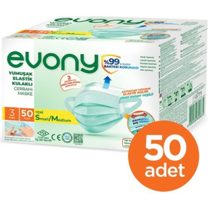 EVONY 3 KATLI MASKE S/M (50)