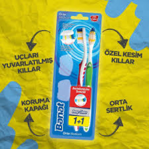 BANAT DİŞ FIRÇASI DEEP CLEAN 1+1