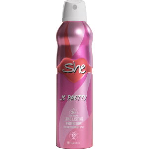 SHE DEO PRETTY 150 ML.