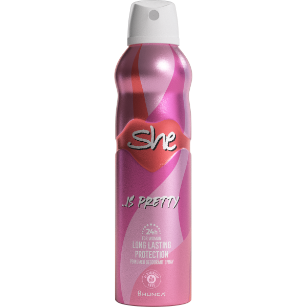 SHE DEO PRETTY 150 ML.
