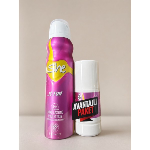 SHE DEO FUN+ROLLON