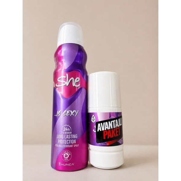 SHE DEO SEXY+ROLLON