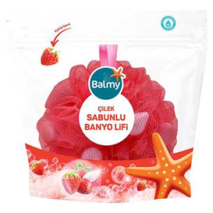 BALMY BANYO LİFİ ÇİLEK SABUNLU