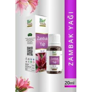 BİOVİTALS ZAMBAK YAĞI 20 ML