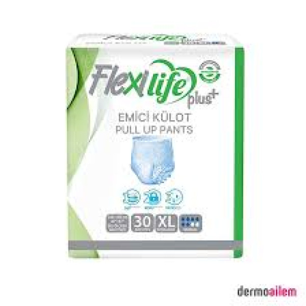 MAVİ BEYAZ FLEXİ PLUSPED EMİCİ KÜLOT 30LU X LARGE