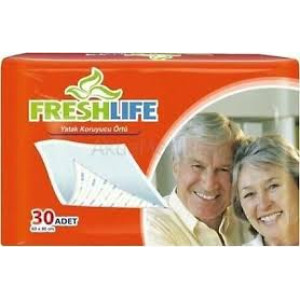 FRESHLIFE YATAK KORUYUCU 60X90CM (4X30 LU)