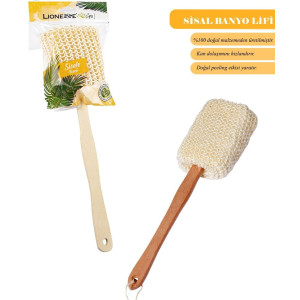 TARKO LİONESSE SİSAL AHŞAP SAPLI LİF L-434