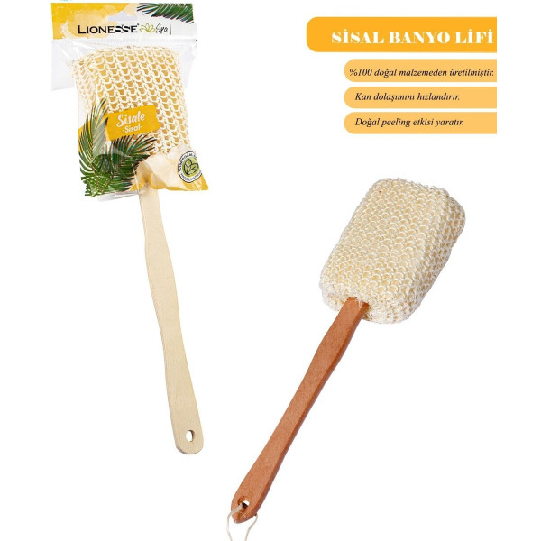 TARKO LİONESSE SİSAL AHŞAP SAPLI LİF L-434