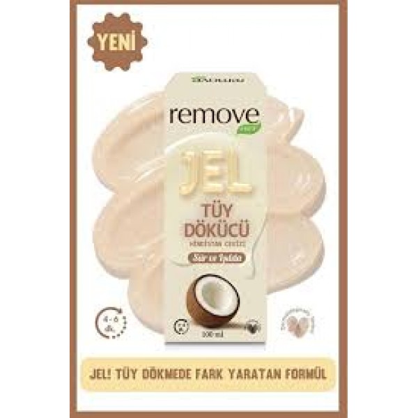 REMOVE TÜY DÖKÜCÜ JEL 100 ML HINDISTAN CEVIZI