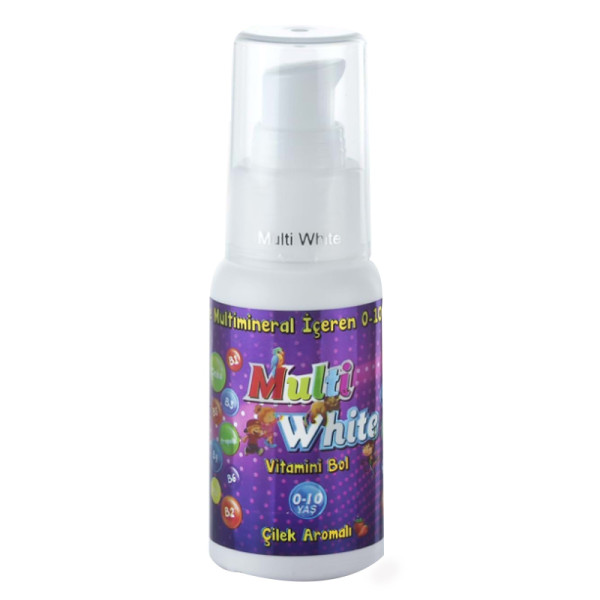 MULTİ WHİTE VİTAMİNLİ ÇOC. DİŞ MACUNU