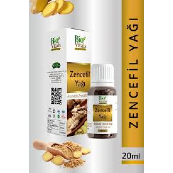 BİOVİTALS ZENCEFİL YAĞI 20 ML