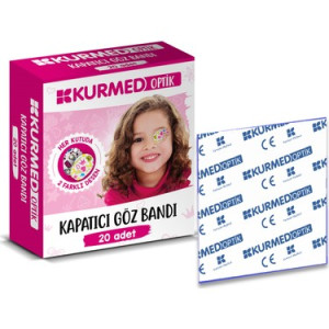 KURMED OPTİK GÖZ BANDI 20 Lİ KIZ