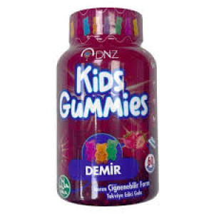 GUMMİES KİDS DEMİR 60LI