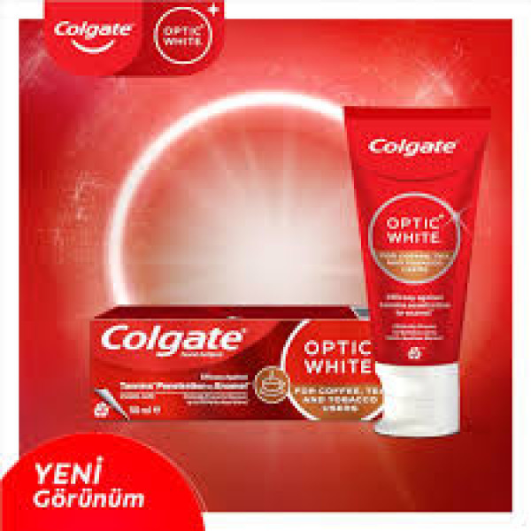 COLGATE DİŞ MACUNU 50 ML OPTİK BEYAZ KAHVE