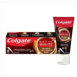 COLGATE DİŞ MACUNU 50 ML OPTİK BEYAZ KAHVE