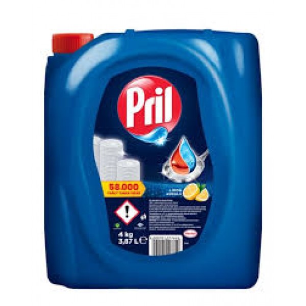 PRIL BULASIK DETERJANI 4 KG LIMON