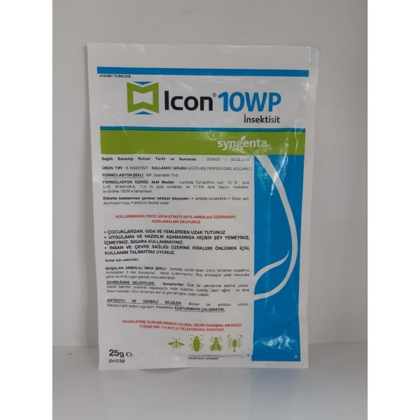 ICON 10 WP INSEKTISIT TOZ HASERE 25 GR