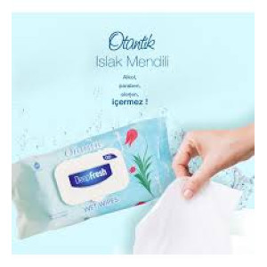 DEEP FRESH ISLAK HAVLU 120 Lİ OTANTİK EBRULİ