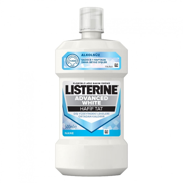LISTERİNE 500 ML ADVANCED WHITE