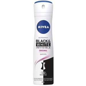 NIVEA DEO 150 ML BAYAN BLACK&WHITE INVISIBLE