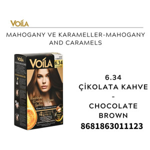 VOİLA SAÇ BOYASI 6,34 ÇİKOLATA KAHVE
