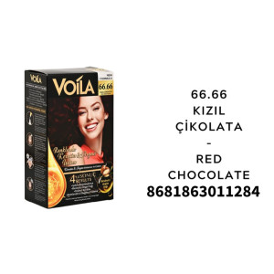 VOİLA SAÇ BOYASI 66,66 KIZIL ÇİKOLATA