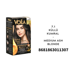 VOİLA SAÇ BOYASI 7,1 KÜLLÜ KUMRAL