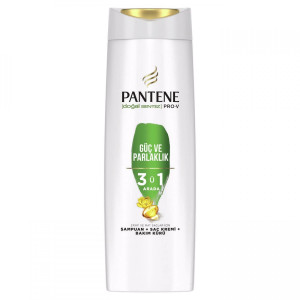 PANTENE ŞAMPUAN 400 ML GÜÇLÜ PARLAK 3IN1