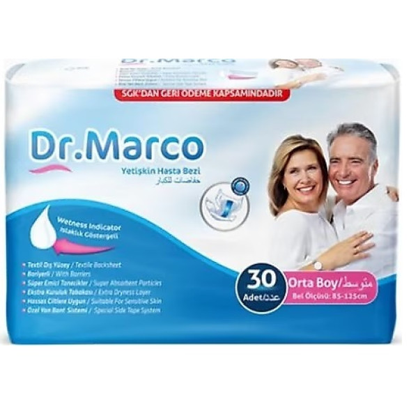 DR MARCO HASTA BEZİ 30 LU MEDİUM (4X30)