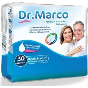 DR MARCO  BELBANTLI HASTA BEZİ 30 LU LARGE (4X30)