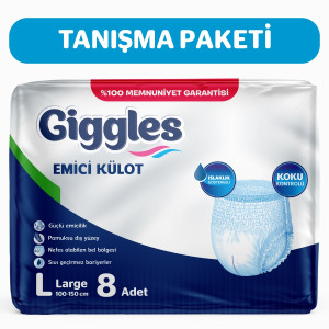 GİGGLES EMİCİ KÜLOT HASTA BEZİ LARGE 4X30