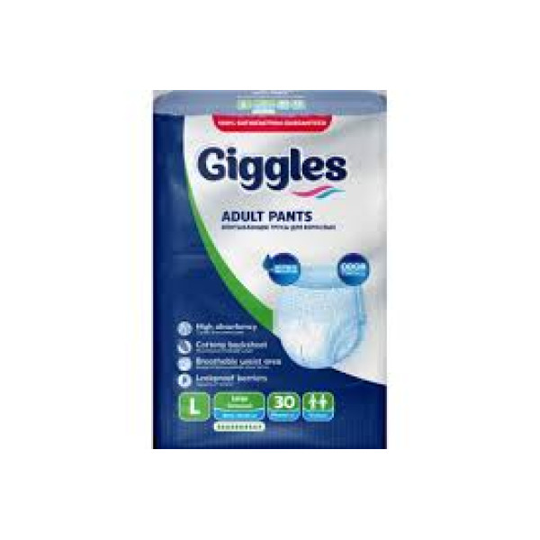 GİGGLES EMİCİ KÜLOT HASTA BEZİ LARGE 4X30