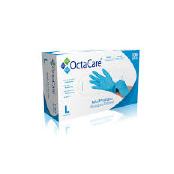 MUAYENE ELDİVENİ MAVİ NİTRİL LARGE OCTACARE