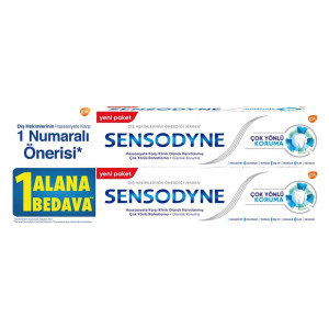 SENSODYNE ÇOK YÖNLÜ KORUMA 1+1 MACUN