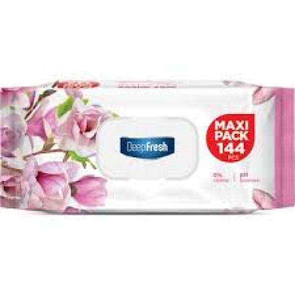 DEEP FRESH ISLAK HAVLU 144 LÜ SOFT TOUCH PEMBE 
