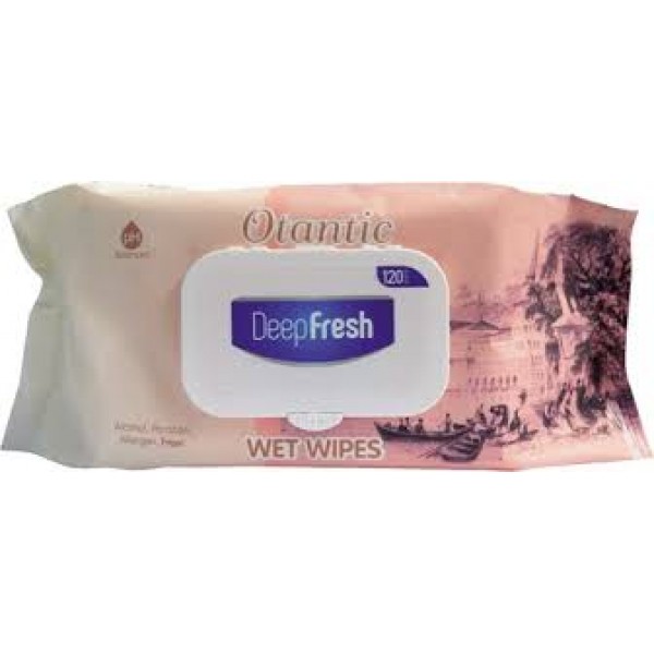 DEEP FRESH ISLAK HAVLU 120 Lİ OTANTİK EBRULİ