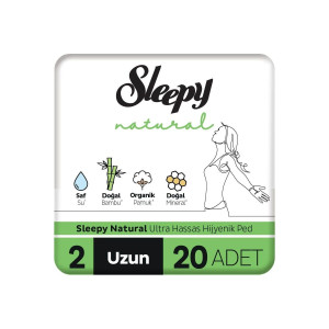 SLEEPY NATURAL PED UZUN 20 Lİ