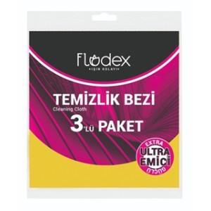 FLODEX TEMİZLİK BEZİ 3'LÜ