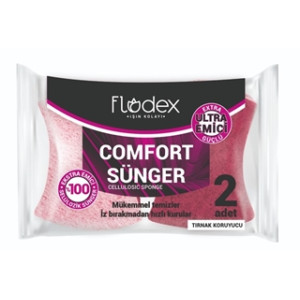 FLODEX SELİLOZİK SÜNGER COMFORT 2'Lİ