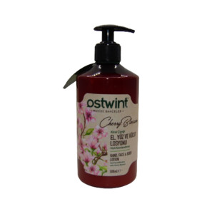 OSTWİNT EL VE VÜCUT LOSYON 500 ML KİRAZ ÇİÇEKLERİ