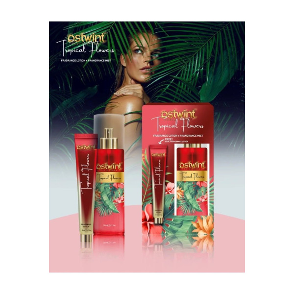 OSTWİNT VÜCUT SPREYİ TROPICAL FLOWER 200ML+50ML