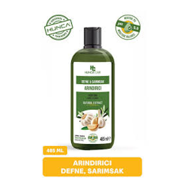 HUNCA ŞAMP.485 ML DEFNE SARIMSAK