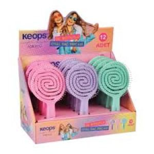 KEOPS SAÇ FIRÇASI ÜÇ BOYUTLU OVAL