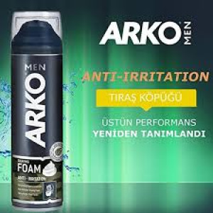 ARKO TIRAŞ KÖPÜĞÜ ANTİ İRRİTATİON 200 ML