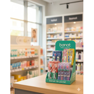 BANAT DİŞ FIRÇASI KARMA 48 Lİ STAND