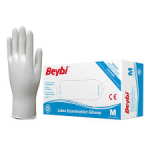 MUAYENE ELDİVENİ 100 LÜ PUDRALI M BEYBİ